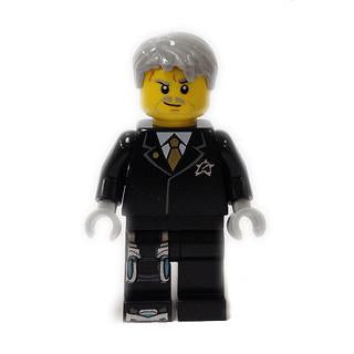 LEGO Minifigure-Agent Solomon Blaze-Ultra Agents-UAGT010-Creative Brick Builders